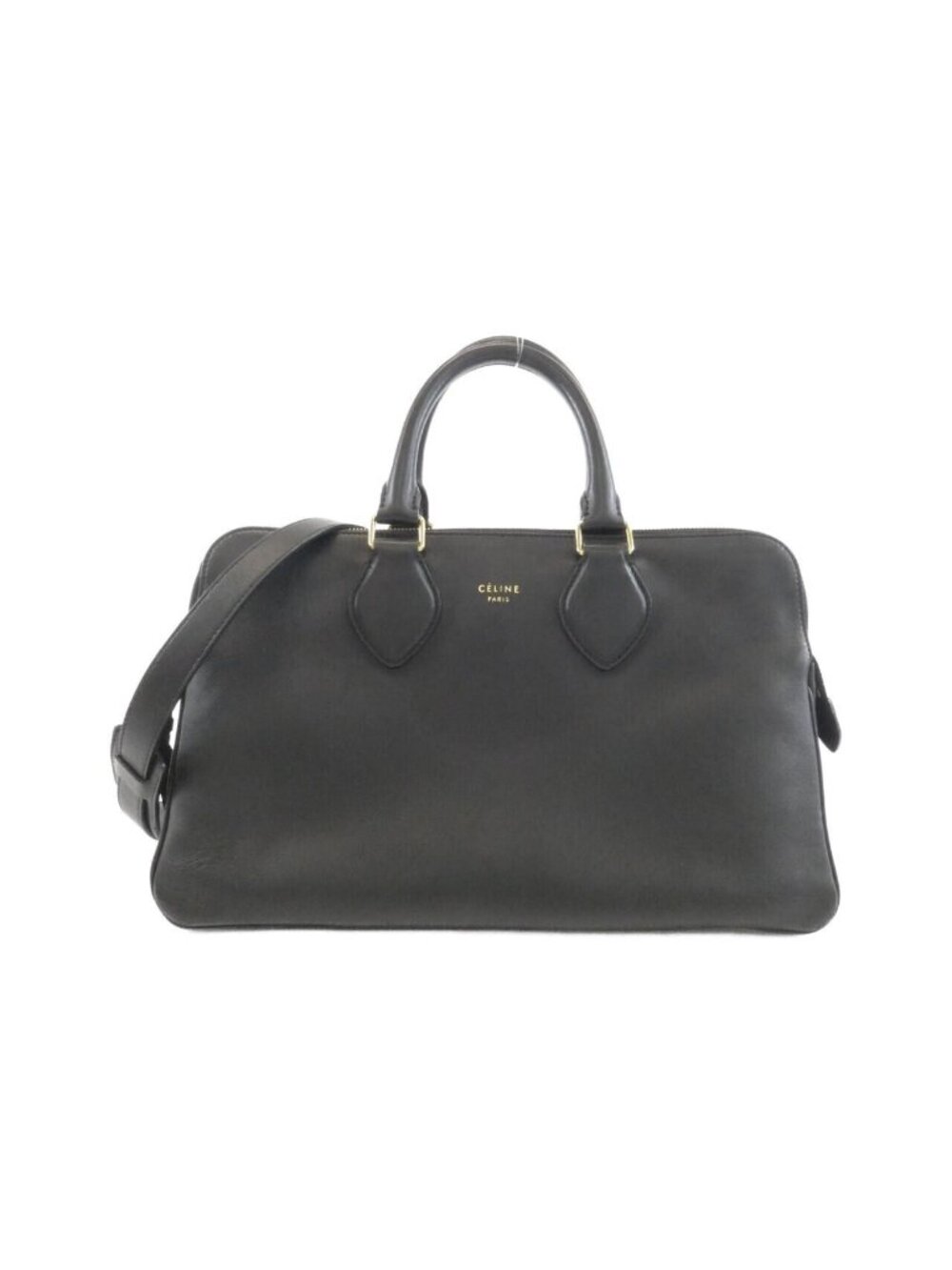 Celine Small Satchel Handbag Black